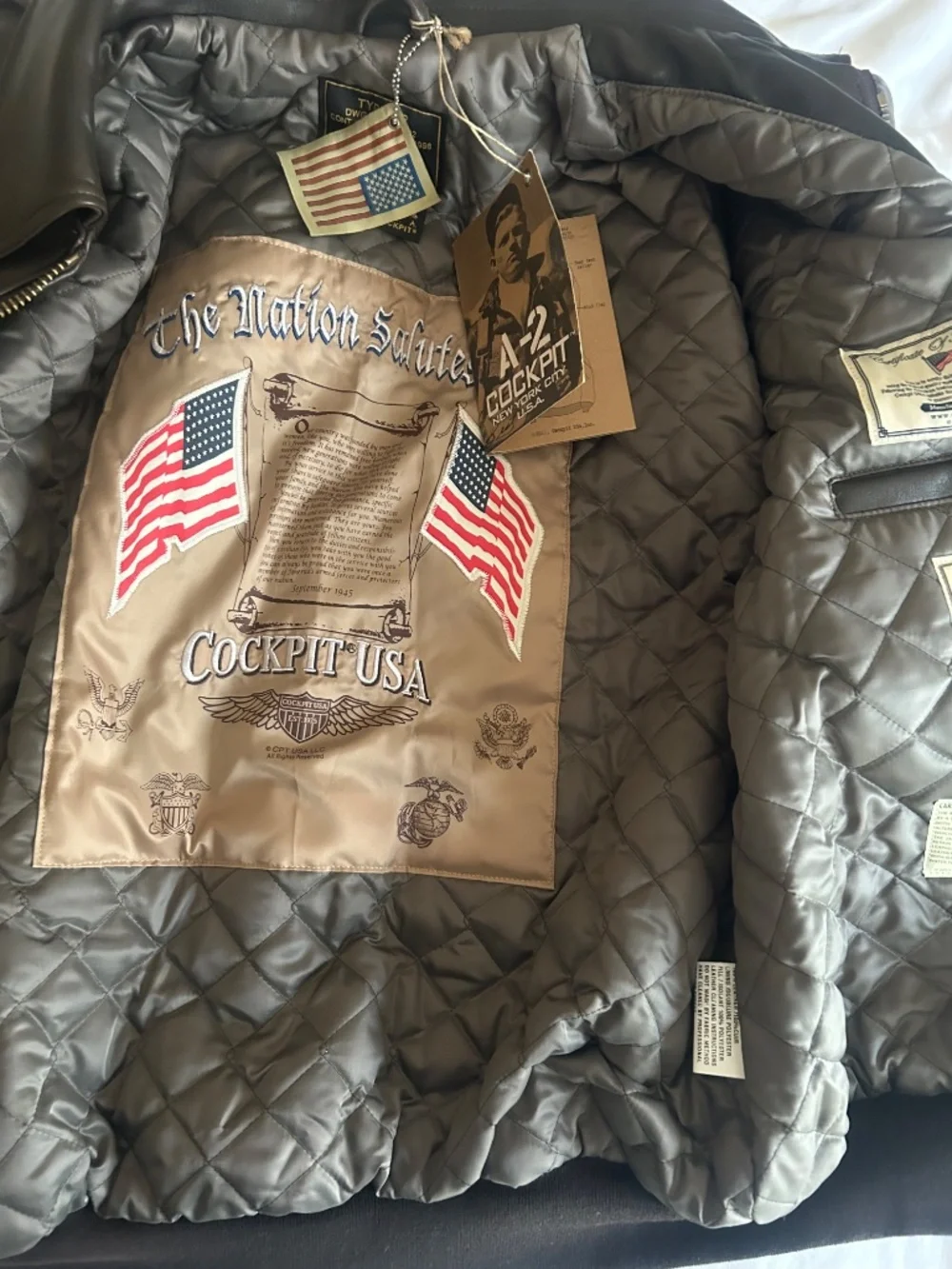 Antique Lambskin Leather Jacket